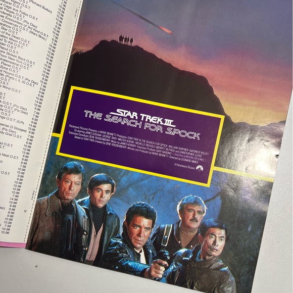 1984 STAR TREK III Search For Spock Movie Special 84-1 Program FN- 5.5 - Picture 4 of 4